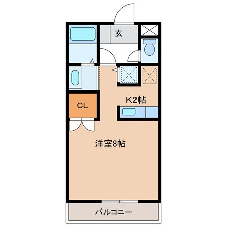 ヴェル　ソレイユの物件間取画像